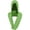 Green, variant on Men's Hooded Quick Dry Towel Wrap Sleeveless Cooling Shawl Sun Protection Cape for Outdoor Free Size