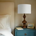 thumbnail image 4 of UPGRATOR Cloth Lamp Shade Cover Dust Protection Modern Design for Home 1Pack, 4 of 5