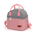 thumbnail image 1 of Lonchera Termicas Bolsa Almuerzo Para Dama Belug Rosa Gris, 1 of 5