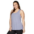 thumbnail image 3 of RBX Active Plus Size Women's Twist Back Soft Relaxed Tank Top Tunic, 3 of 5