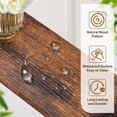 thumbnail image 6 of IVV 39.4" Narrow Console Table with Charging Station (2 AC Outlets & 2 USB Ports), Slim Metal Frame Sofa Table with Anti-Tip Device & Adjustable Feet, for Living Room Apartment, Rustic Brown, 6 of 10