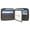 Brown, variant on RFID Signal Blocking Leather Bifold Credit Card Holder Zipper Men's Wallet