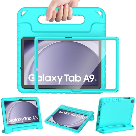 Funda Infantil AVAWO para Samsung Galaxy Tab A9+ 11" 2023 Turquesa