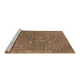 thumbnail image 2 of Ahgly Company Machine Washable Indoor Square Oriental Brown Industrial Area Rugs, 7' Square, 2 of 4