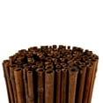 thumbnail image 6 of 3ft * 8ft Carbonized Bamboo Cane Fence for Garden Balcony Decoration Fence Panel Black, 6 of 6
