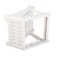thumbnail image 1 of Labels Label Holder Thermal Label Holder for Rolls and Fanfold Labels Compatible with Thermal Printer Desktop Label Printer Withe, 1 of 7