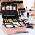thumbnail image 4 of Estuche Organizador De Maquillaje De Viaje Para Cosméticos, Rosa, 4 of 5