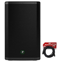 Mackie Thrash215 15" 1300W Powered Active DJ PA Speaker   XLR Cable Thrash 215