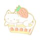 thumbnail image 1 of Pin De Esmalte De Gato De Animales Creativos Broche De Sandía Dulce Aguacate Insignias De Solapa De Frutas De Dibujos Animados Regalos De Joyería, 1 of 4