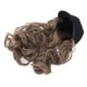 thumbnail image 1 of Aoki Sombrero de peluca gris,Gorro de béisbol Onda de cabello Sombrero de béisbol Cabello Extensión de cabello Sombrero Solución innovadora, 1 of 9