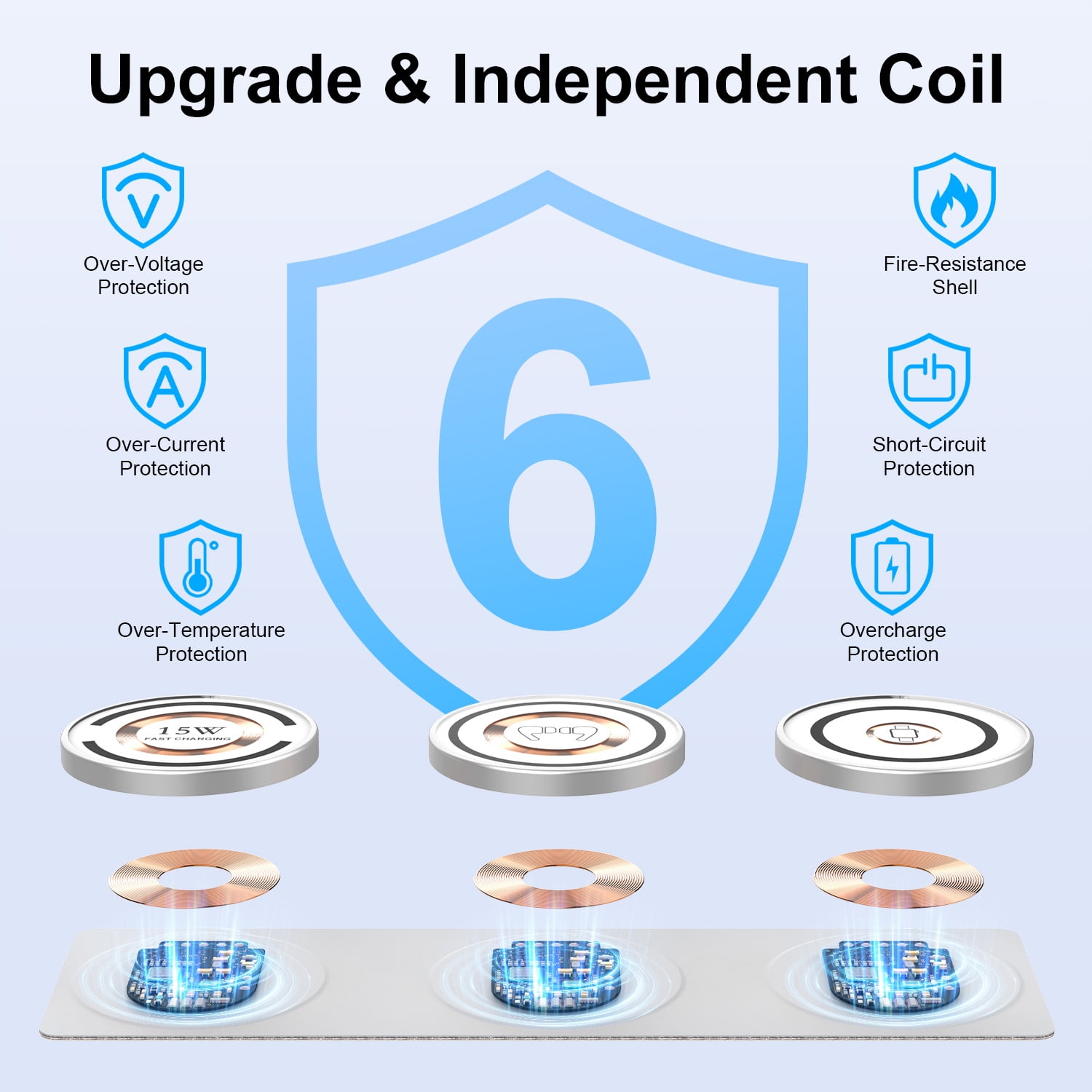 15W Magnetic Wireless Charger Pad,3 in 1 Travel Folded iWatch Wireless Charging Station Mag-Safe Charger Stand AirPods 3 Charging Mat Fast Charging dock Compatible for iWatch AirPods iPhone 17 16 15