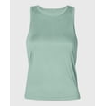 thumbnail image 4 of Casual Sleep Jersey High Neck Tank in Iceberg Green, 4 of 8
