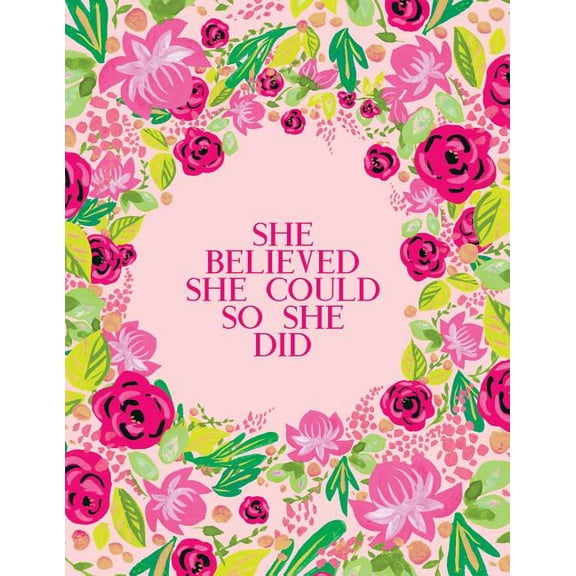 She Believed She Could So She Did (Paperback)