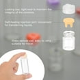 thumbnail image 4 of Uxcell 10Pcs Clear Glass Sample Vials, Small Liquid Bottles Yellow 3ml, 4 of 7