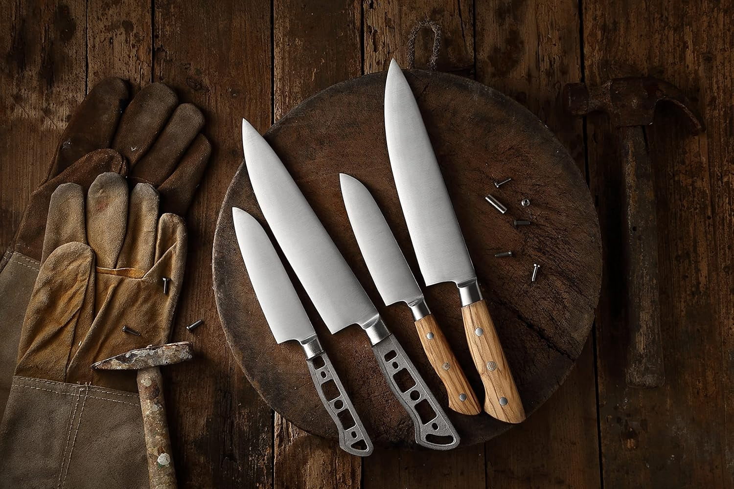 Katsura Cutlery  8 in. 3 Layers Forged Gyuto Blank Chef Knife