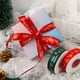thumbnail image 5 of Christmas Thin Ribbon 25 Yard Holiday Christmas Gift Wrapping Ribbon Soft Crafts Xmas Polyester Satin Hair Bow Clip Accessory for Xmas DIY Craft Decor, 5 of 5