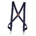 thumbnail image 5 of Men Women Adjustable Suspenders with Swivel Hooks Shaped Side Suspenders , Dark Blue, 5 of 9