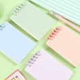 thumbnail image 2 of 4Pcs Twin Coil Binding Notebook 160 Page Lined Pocket Notepads Small Notebook Writing Pad for Writing Drawing Sketching, 2 of 8