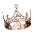 thumbnail image 5 of Crown Cake Topper Gift Princess Crown for Anniversary Christmas Baby Shower rose gold, 5 of 8