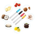 thumbnail image 2 of pdqouc Hand-Held Cheese Grater Cheese Cheese Grating Lemon Fruit Chocolate Grater Kitchen Tools Kitchen Gadget Funnel Carrot Radish Cutter Slicer Spiral Tools, 2 of 6