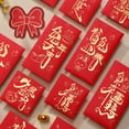 thumbnail image 3 of Manunclaims 10Pcs New Year Red Envelopes 2023 Year of The Rabbit Red Envelopes Chinese Red Pocket for Festival, 3 of 8