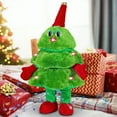 thumbnail image 6 of Singing Dancing Plush Christmas Tree Toy - Musical Animated Character for Parties, Kids Interactive Decor, Santa Bear Light Show Gift, 6 of 7