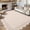 Beige, variant on 8*10FT Washable Living Room Rug, Non-Slip and Soft Bedroom Rug,Low Pile, Foldable, Stain Resistant. brown