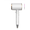 White, variant on Internet-famous hammer hair dryer with multi-gear temperature adjustment high-power blue light hair care dryer for salon use