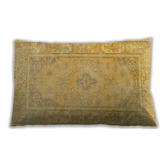 Ahgly Company Outdoor Rectangular Traditional Lumbar Throw Pillow, 13 inch by 19 inch