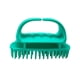thumbnail image 1 of Bewildely Cepillo de pelo de 4 colores, cepillo de silicona para lavar el cabello, cepillo portátil para el cuero cabelludo con mango antideslizante, Juegos de accesorios de baño Azul Bewildely HA002304-02, 1 of 6