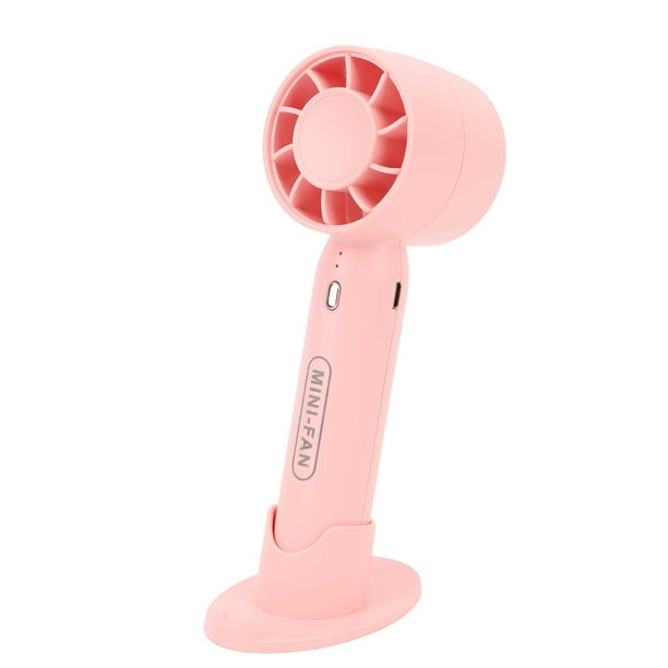 Ventilador Portátil Turbo De Mano, Mini Ventilador De Mano Con 3 Velocidades, Mini Ventilador Seguro, Ventilador USB Recargable Para Viajes Al Aire Camping
