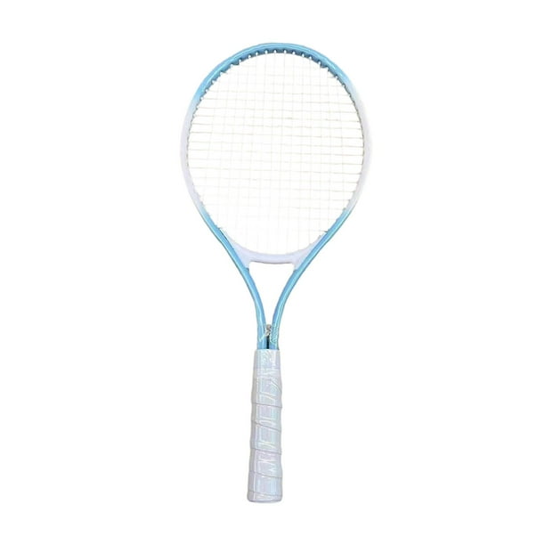 Raqueta de tenis de 23", ligera, para práctica individual, entrenamiento deportivo Azul