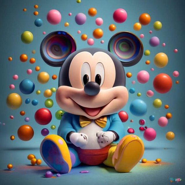 Kit DIY 5D Disneyland Mickey Del 30x30cm