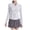 White, variant on HJYCHN Ski Jacket Women Slim Yoga Jacket Nylon Sun Protective Clothing Lightweight Long Sleeve Breathable Outdoor Sports Top Womens Coat White M