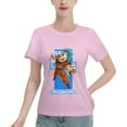 thumbnail image 1 of T-Shirt Basique à Manches Courtes pour Femmes Super Saiyan, 1 of 6