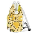 thumbnail image 3 of Abstract Pears Diaper Backpack – Large Capacity, Insulated Baby Bottle Pocket, Multifunctional Mommy Bag for Boys & Girls, 3 of 8