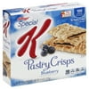 Kellogg's Special K Blueberry Pastry Crisps, 0.88 oz, 5 count