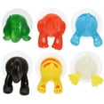 thumbnail image 3 of HINTRMENT 6Pcs Cute Animal Shape Hook Cartoon Suction Cup Hook Multi-Functional Removable Storage Hooks, 3 of 8