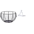 thumbnail image 1 of Cesta De Alambre Para Guardar Huevos, Tejida En Hierro, Para Frutas Y Verduras, Para Encimera De Cocina, Baño, Estatua De Pensador, Figura Decorativa, Escultura Abstracta Creativa, Adorno De, 1 of 8