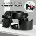 thumbnail image 6 of SteAnny 3in1 Cup Holder for Kid,Adult,Suit Phone, Stroller, Wheelchair, Walker, Scooter, Bicycle(Black), 6 of 10