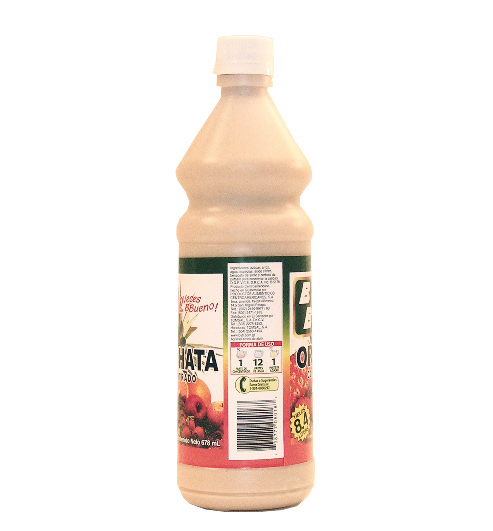 B&B Orgeat Concentrate 22.9 oz - Concentrado de Horchata (Pack of 1) - image 2 of 4