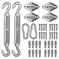 thumbnail image 1 of 40 piezas de acero inoxidable 304 para vela de sombra, de accesorios de instalación, accesorio de instalación M8 Cola hardware de vela de sombra, 1 of 8
