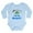 Sky Blue, variant on CafePress - Im A Keeper Fish Body Suit - Long Sleeve Cotton Baby Bodysuit