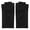 Black, variant on Professional Fiber Cotton Nail Art Gloves Half Finger Gel Nail Lamp Gloves Manicure Tool Accessories Hand Protection UV Shield For Salon Home Use Beige