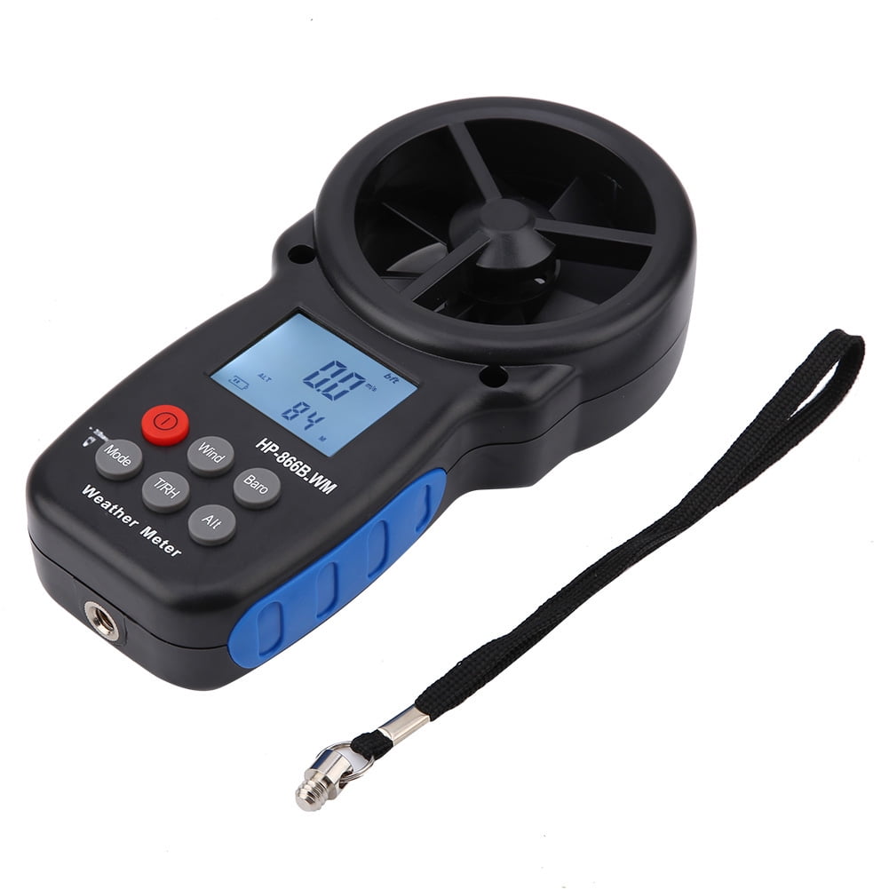 Lightweight Anemometer, Station, For Measuring Temperature Home