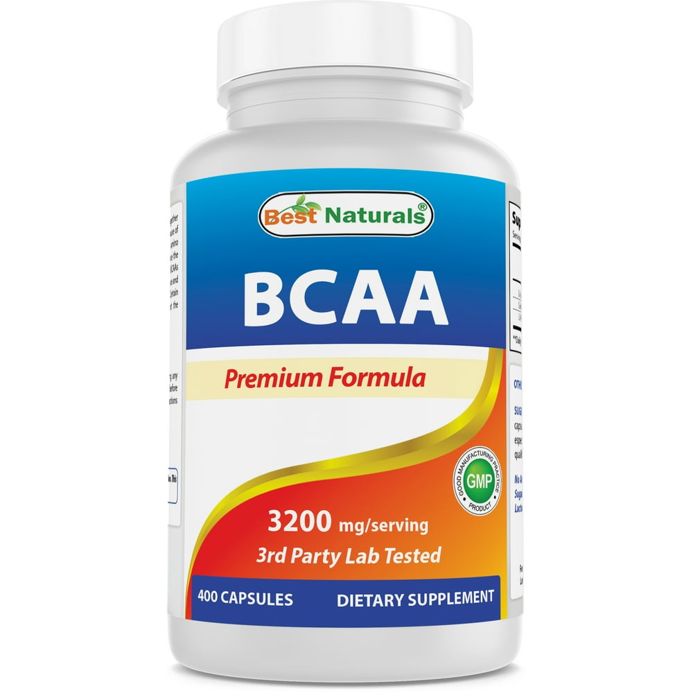 Best Naturals BCAA Capsules, 400 Ct