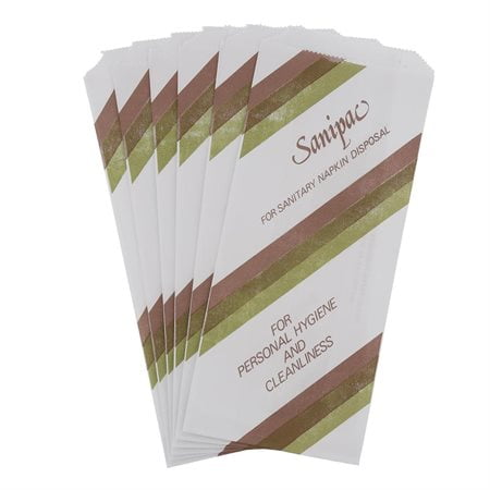 Royal Sanitary Bags for Hotels, Motels, Offices or Home Use, Pack of 1,000, RHM2