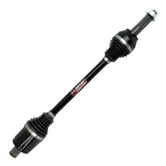 Demon Powersports Rear Left/Right Heavy Duty Axle for (2019-22) Polaris Ranger 900/1000/EV, in 4340 Chromoly Steel, in Dual Heat Treated High Strength, Wider Angles & in Molybdenum Grease Precision