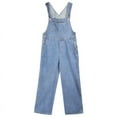 thumbnail image 3 of Denim Overalls for Women One Piece Jean Jumpsuits Baggy Bib Overall (Blue M), 3 of 4