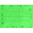 thumbnail image 1 of Ahgly Company Indoor Rectangle Abstract Green Modern Area Rugs, 7' x 10', 1 of 4